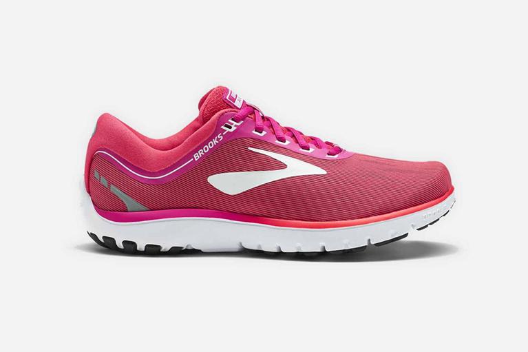 Brooks PureFlow 7 Women's Road Running Shoes - Red (28401-DRQY)